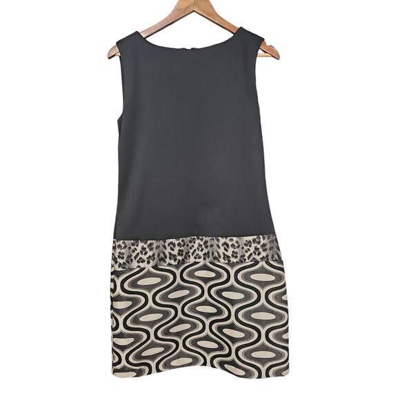 Muse Sleeveless Shift Dress Black Size 12 - Picture 1 of 3